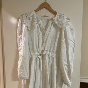 ULLA JOHNSON white dress